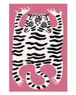 RoarRug™ - Vintage tijger vloerkleed