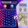 LuminaGlow™ | Slim LED-Lichtgordijn met App-Bediening