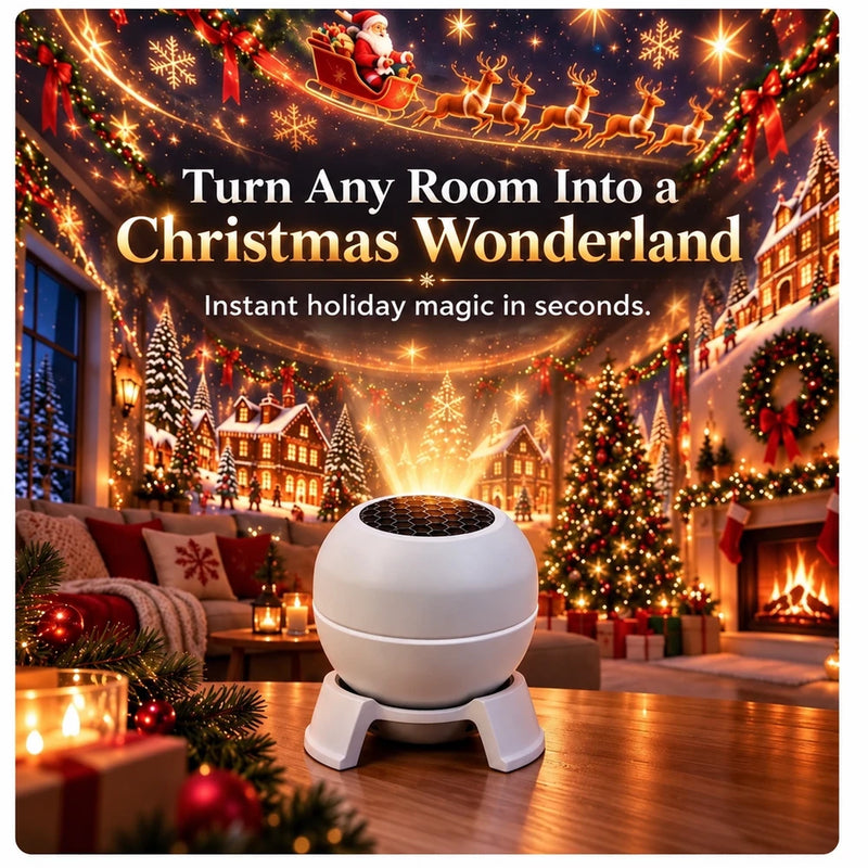 Kerst Projectie Nachtlamp