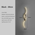 Minimalistische LED Wandlamp