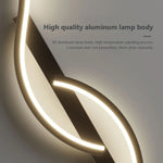 Minimalistische LED Wandlamp
