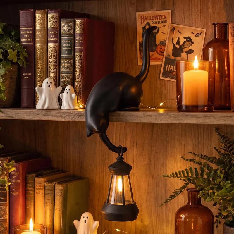 Feline™ - Decoratieve Kattenhanger met LED licht