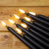 Zwarte LED staande kaarsen