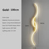 Minimalistische LED Wandlamp