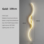 Minimalistische LED Wandlamp