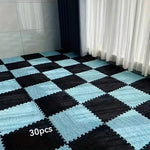 Pluche Schuimstof Puzzelmat