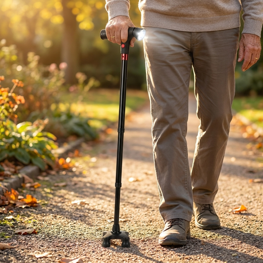 SafeGuard wandelstok senioren lifestyle