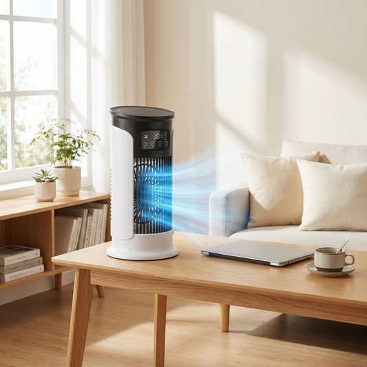 GlacierFlow™ Pro | Compacte 3-in-1 Toren Luchtkoeler Stil en Stijlvol