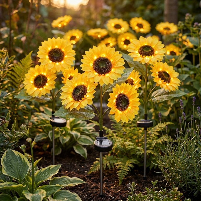 SolarBloom solar tuinlamp lifestyle