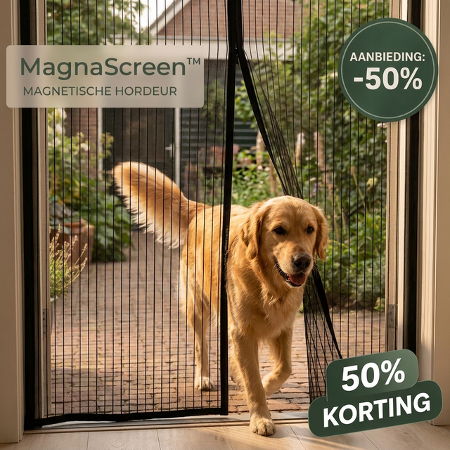 MagnaScreen™ Magnetisch Hordeur - Lifestyle