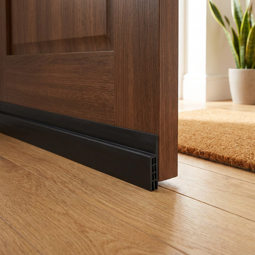 Isolux Tochtstrip lifestyle - Zwart