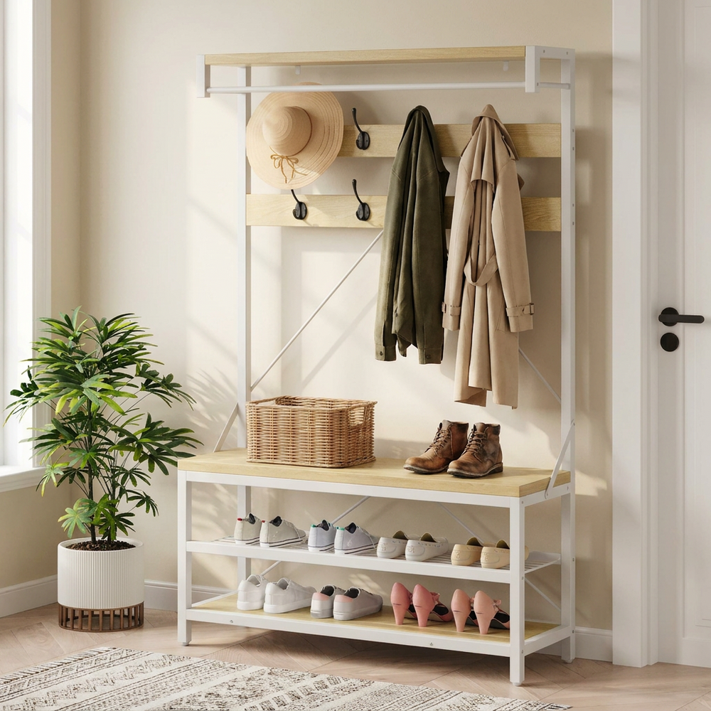 HalluxPro Kapstok lifestyle - Wit Hout