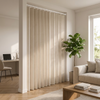 DivideEase beige vouwgordijn kamerverdeler in Nederlandse woning