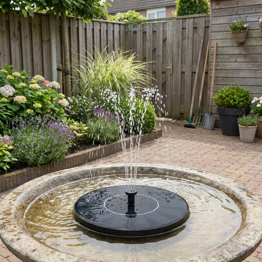 SolarFountain lifestyle
