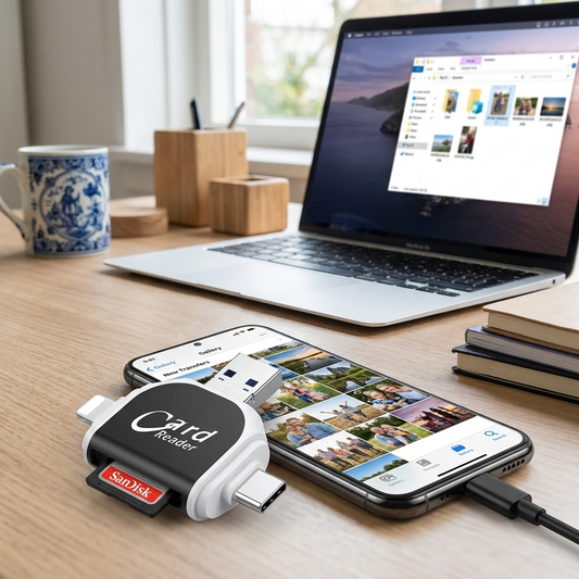 SmartSync SD kaart naar telefoon overzetten