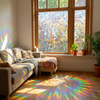 PrismaFolie Regenboog Raamfolie lifestyle Nederlands huishouden