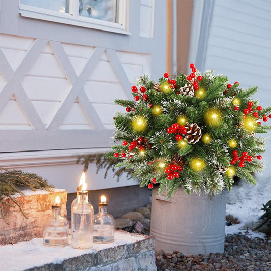 LumaPine™ - Lichtgevende Kerstkrans