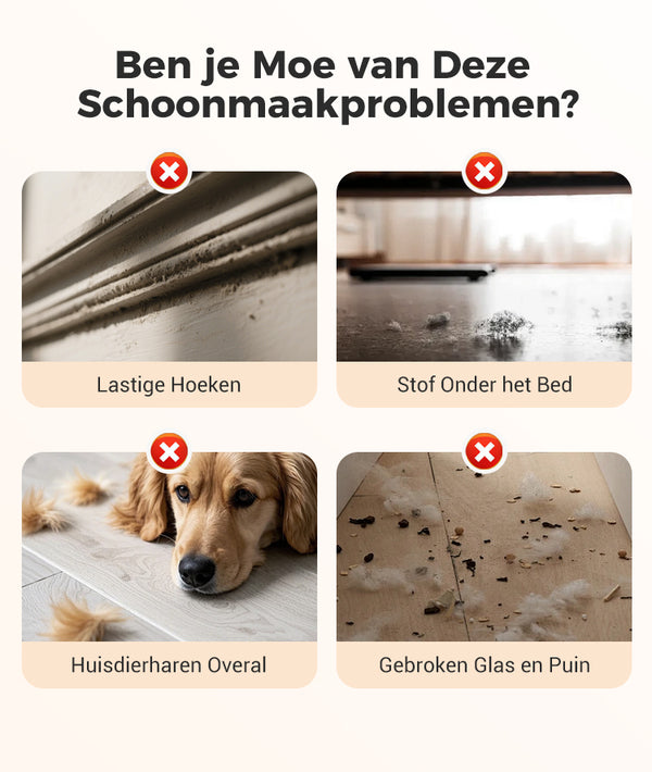 FluffSweep™ - Wasbare Stofduster