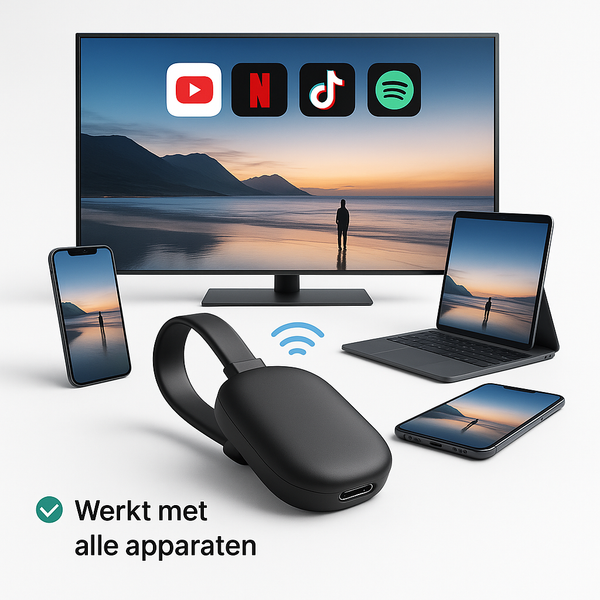 Instant Direct GrootScherm Spiegel Adapter HD