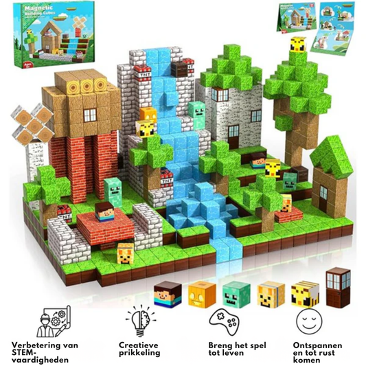 BlockWorld™ - Magnetische Pixel Bouwblokken