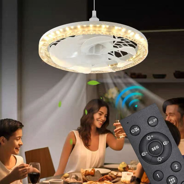 Stille Dimbare Plafondventilator Lamp Compacte