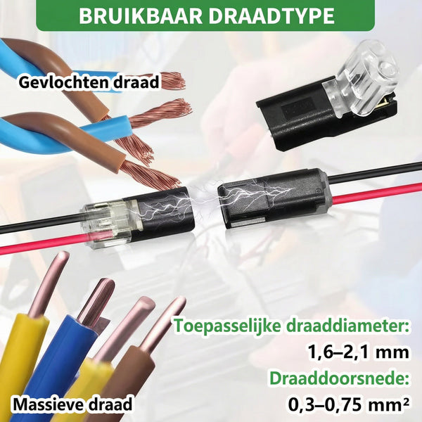 SnelLink Klik LED Connectoren Set