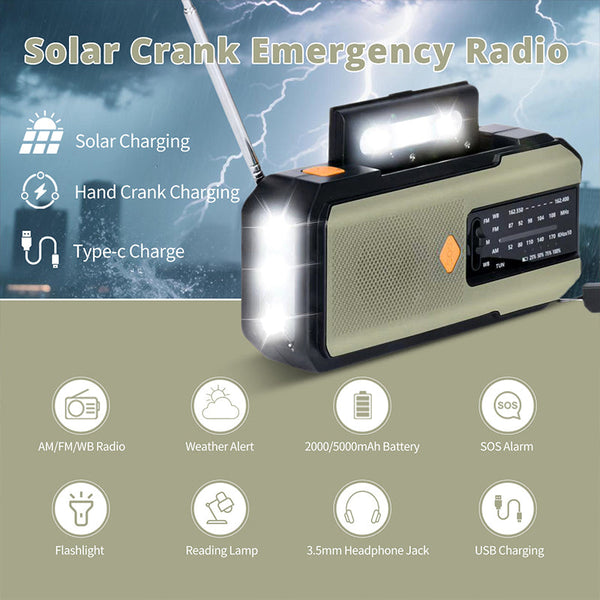NoodRadio Solar Handkurk Power Pack