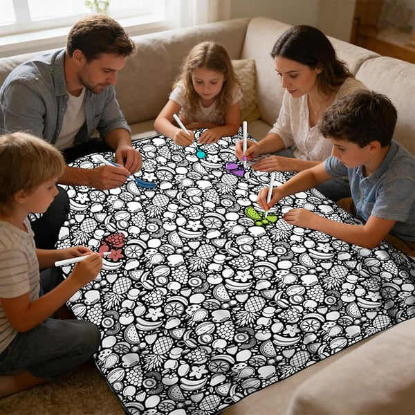 Kleur je Eigen Knuffeldeken