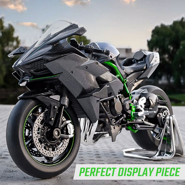 Miniatuur Motorstandbeeld HRH